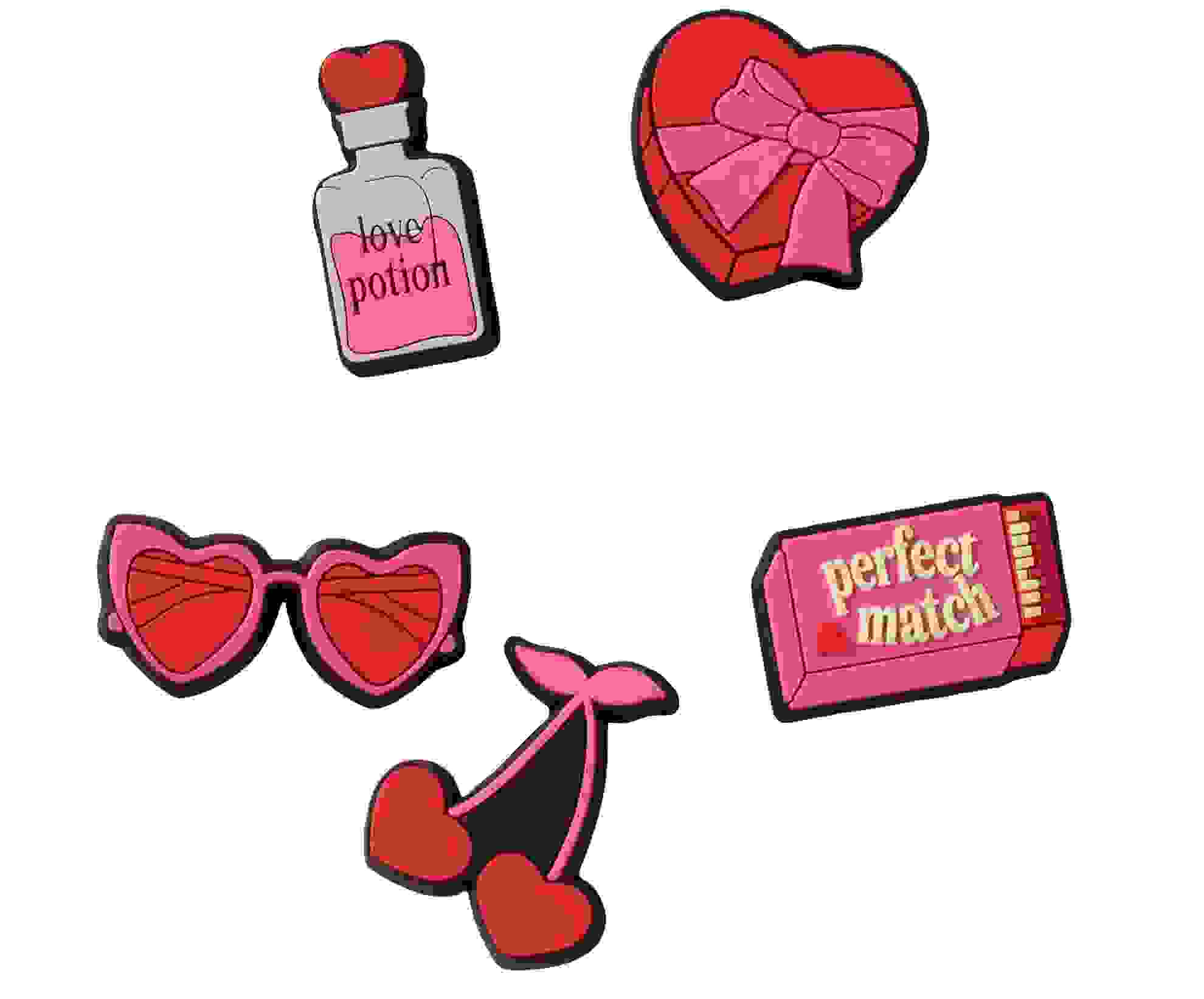 Crocs Lovers Jibbitz 5PK Charms
